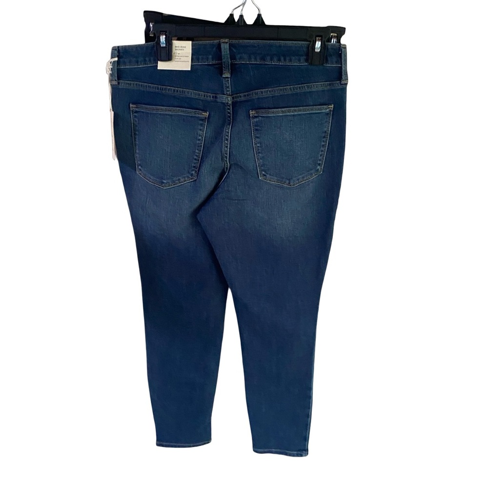 Universal Thread Blue Skinny mid rise jeans 10S - Picture 5 of 6